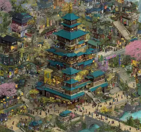 首页主视觉图用于呈现社区氛围和版块入口的视觉层次，帮助访客在文字之外获得场景感，不承担具体数据展示。